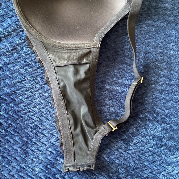 Natori Bra Black Lace Trim Bra size 40G - Picture 8 of 9